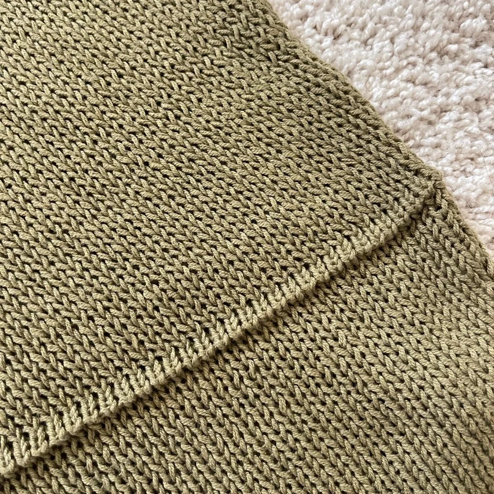 Wooden Ships Olive Green Women's Sweater - Picture 4 of 4